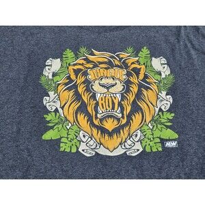 All Elite Crate Exclusive Jungle Boy Jack Perry Size 3XL TShirt AEW Heather Blue